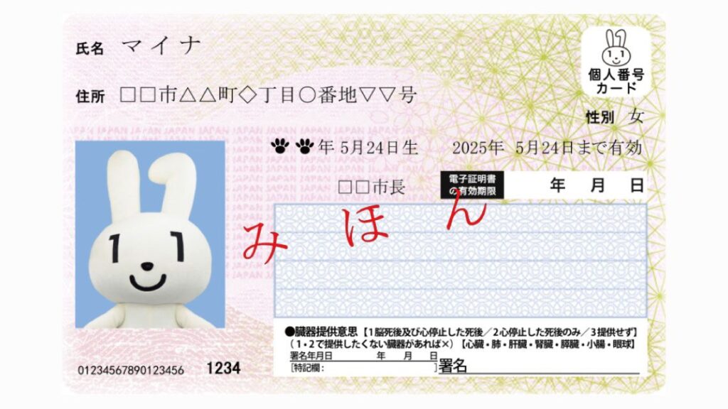 マイナンバーカードの代理受取りについて